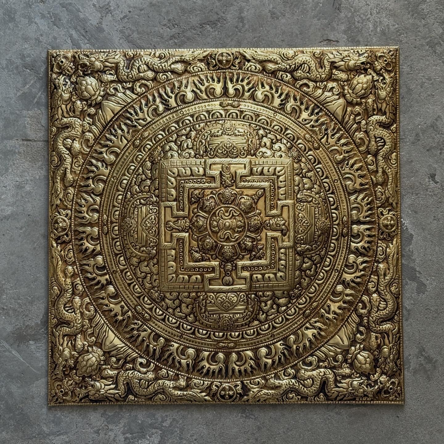 Dragon Bajra Ashtamangal Mandala - Image 2