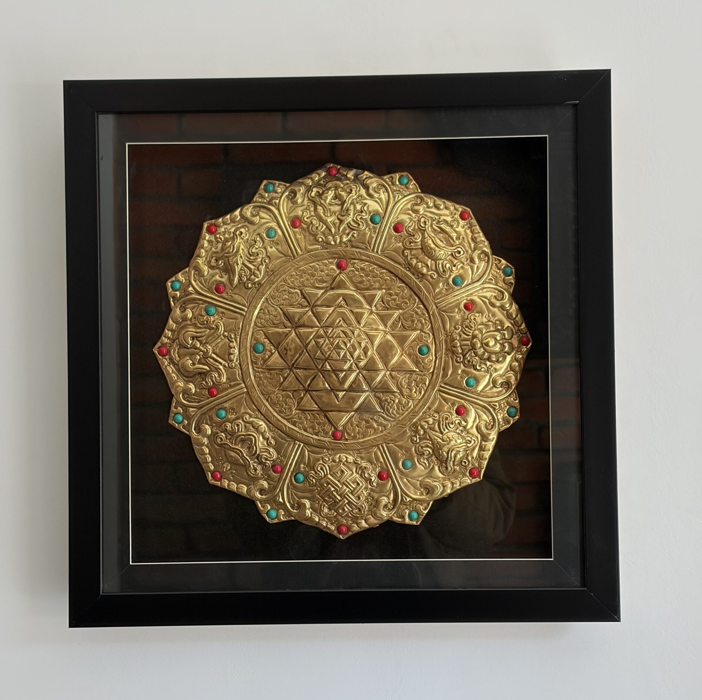 Shri Yantra Astamangal Mandala